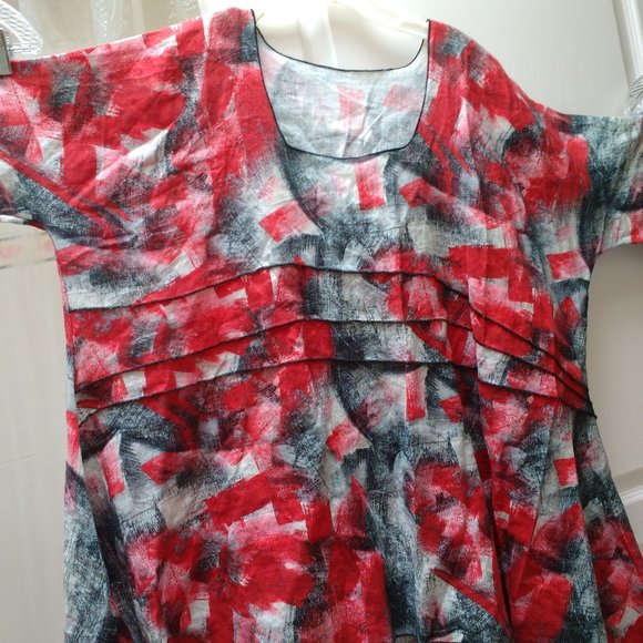 Linen Tunic Top - Picture 8 of 10